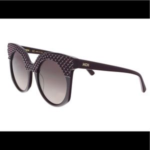 MCM MCM643SR 513 Purple Round Sunglasses for Women : BRAND NEW